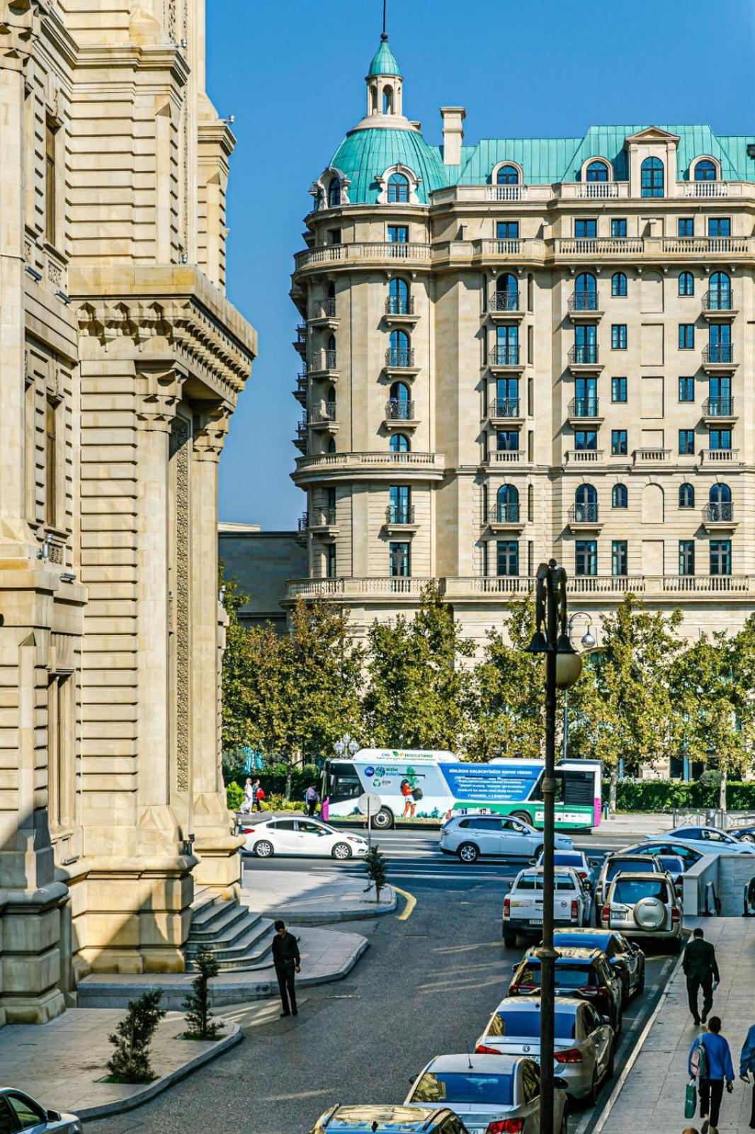 Azneft Square Deluxe Apartment Μπακού Εξωτερικό φωτογραφία