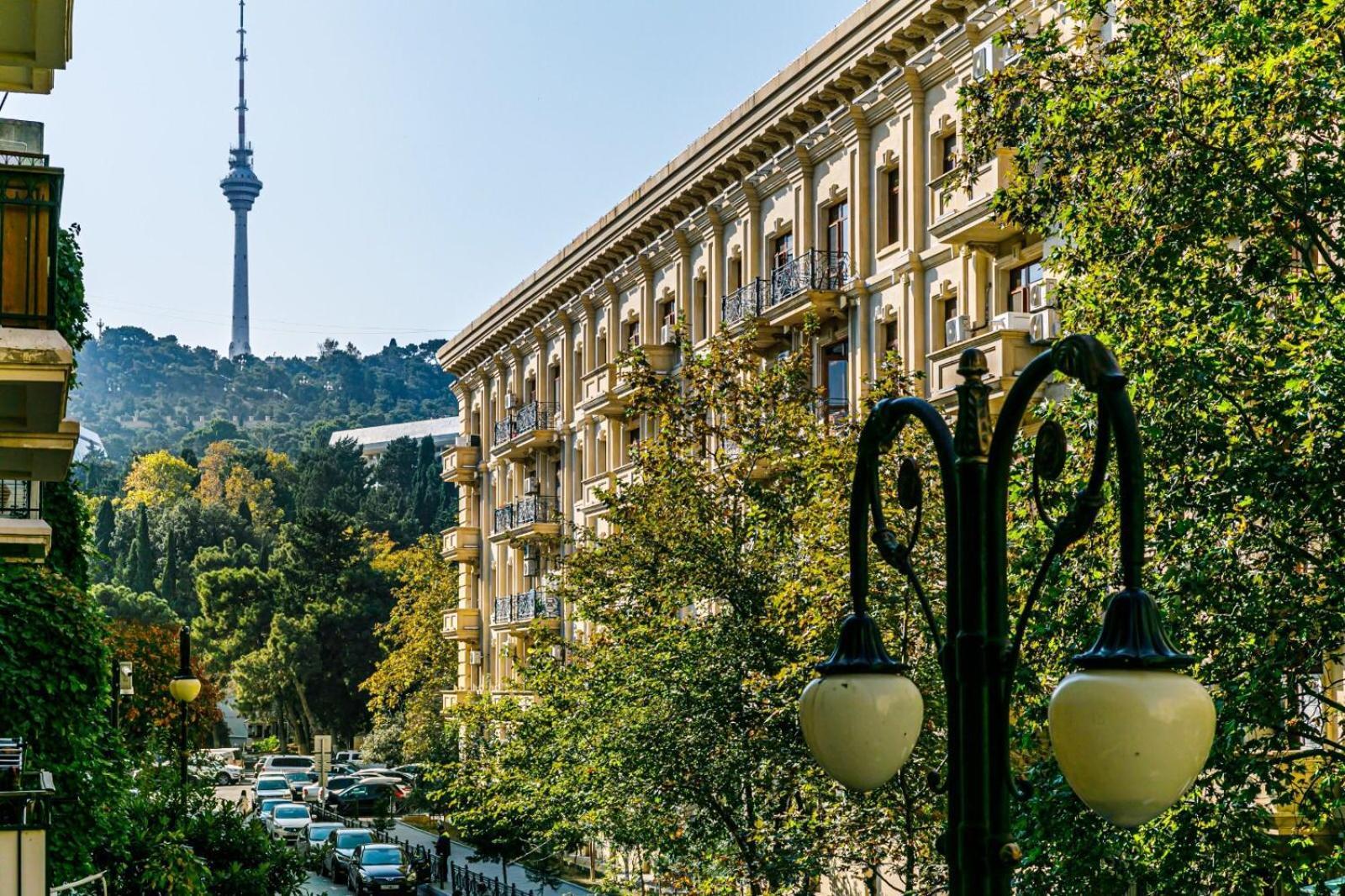 Azneft Square Deluxe Apartment Μπακού Εξωτερικό φωτογραφία
